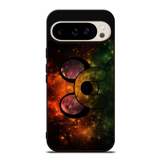 Adventure Time Jake The Dog Face In Galaxy Nebula Google Pixel 9 Pro Case
