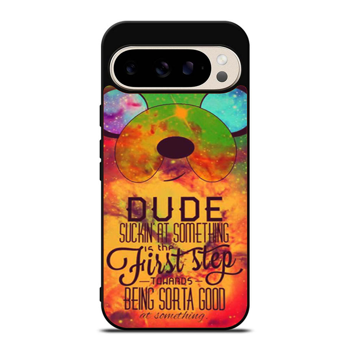Adventure Time Jake The Dog Quote Galaxy Nebula Google Pixel 9 Pro Case