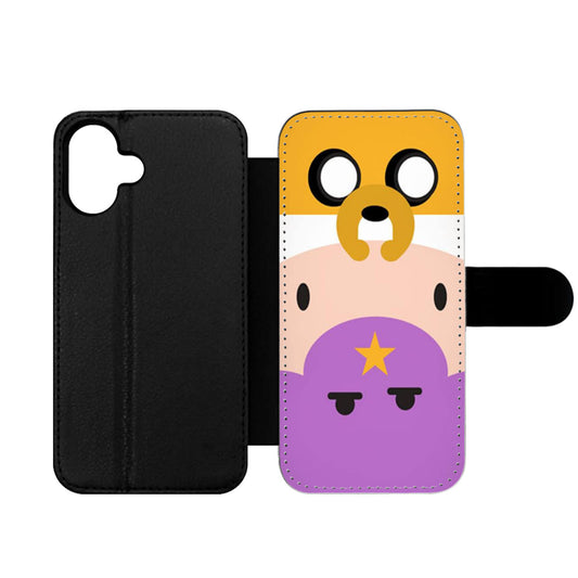Adventure Time Texture Parody Wallet iPhone Case