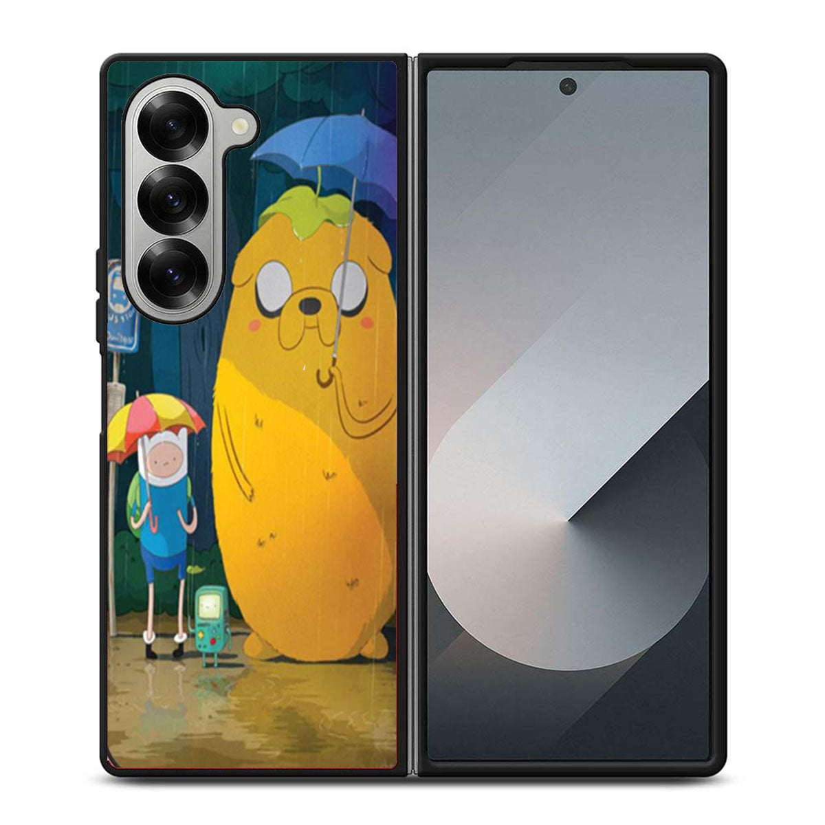 Adventure Time Totoro Samsung Z Fold 6 Case