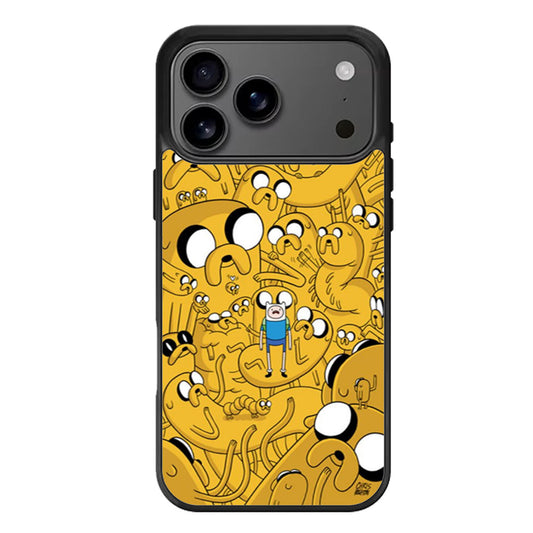 Adventure Time with finn and jake iPhone 17 Pro Max Case