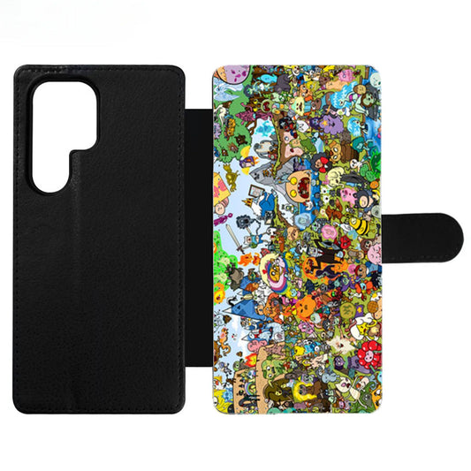 Adventure Time Wallet Samsung Case
