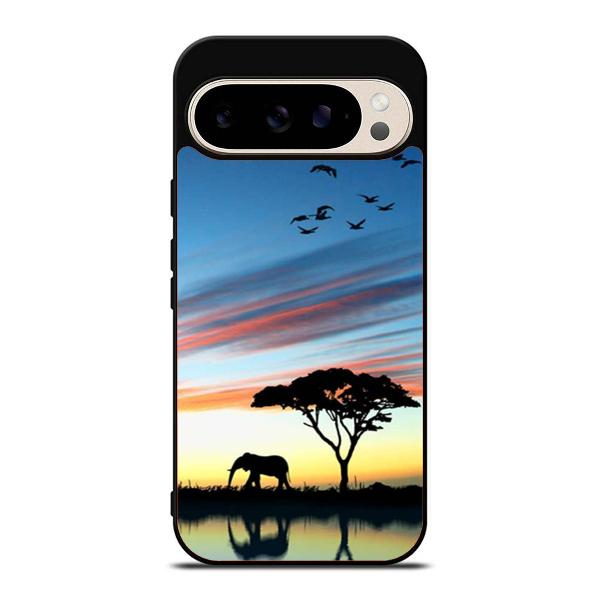 Africa Silhouette Google Pixel 9 Pro Case