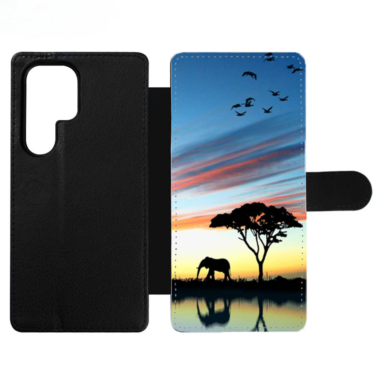 Africa Silhouette Wallet Samsung Case