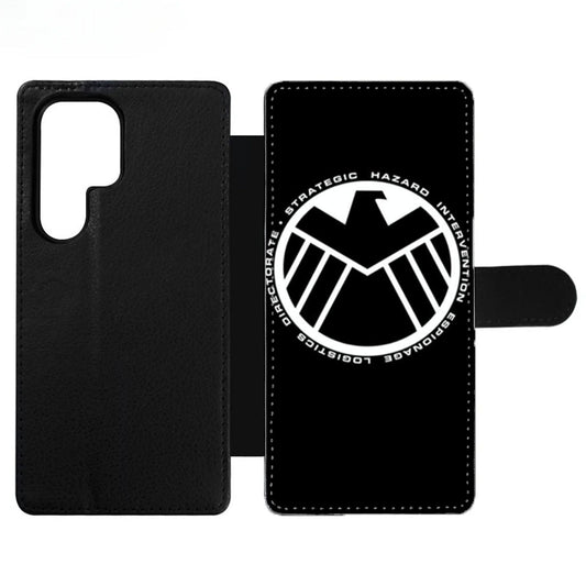 Agents of Shield Logo Wallet Samsung Case
