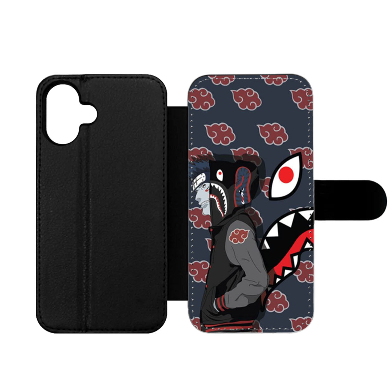 Akatsuki Kisame Bape Shark Wallet iPhone Case