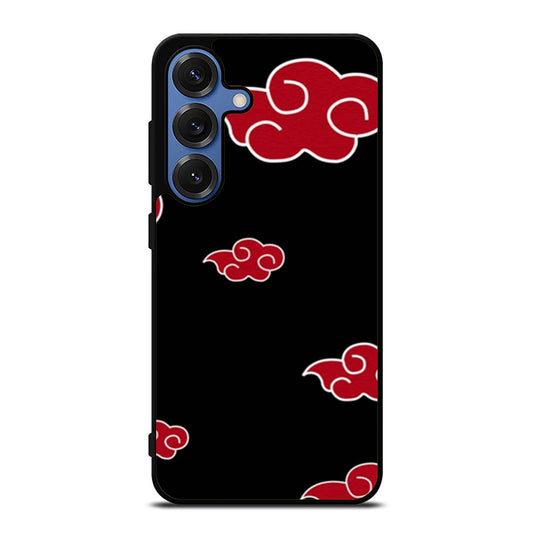 Akatsuki Red Cloud Pattern Samsung S25 Ultra Case
