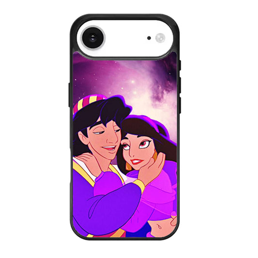Aladdin And Jasmine Disney In Galaxy Nebula iPhone Air Case