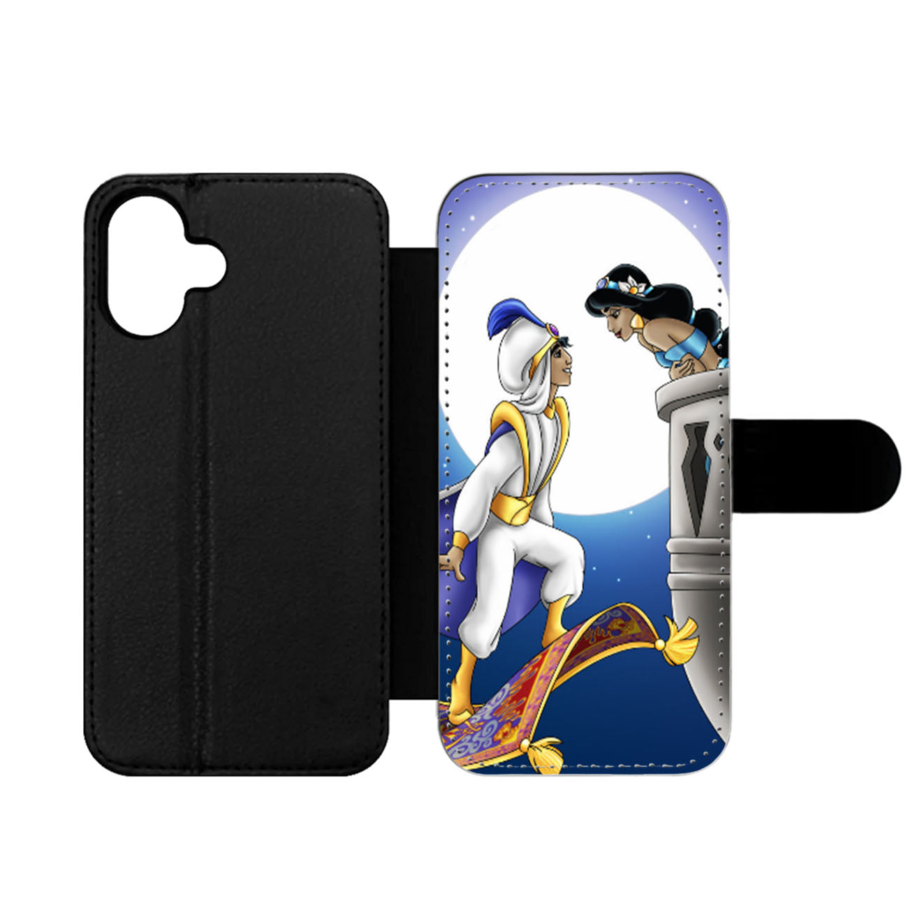 Aladdin and His Lamp Wallet iPhone Case