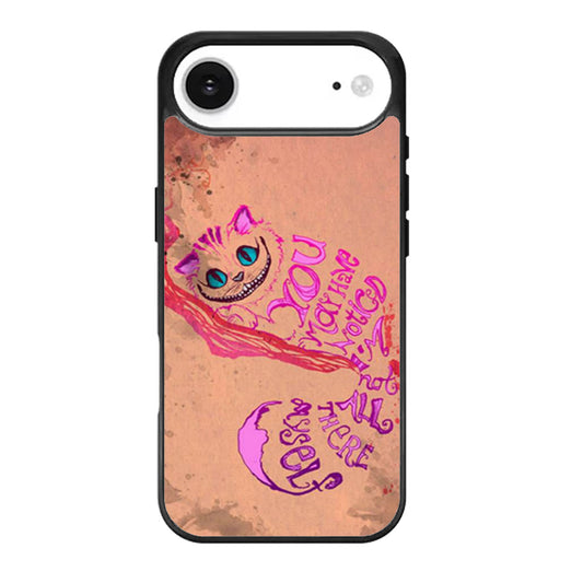 Alice In Wonderland Cheshire Cat Quote iPhone Air Case