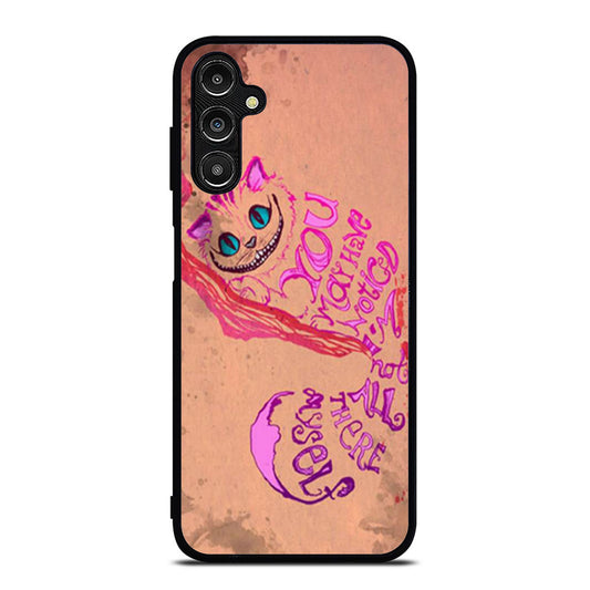 Alice In Wonderland Cheshire Cat Quote Samsung A16 Case