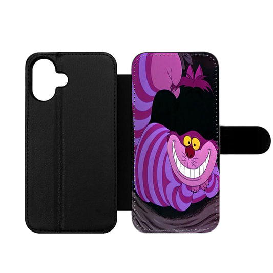 Alice In Wonderland Cheshire Cat Three Wallet iPhone Case