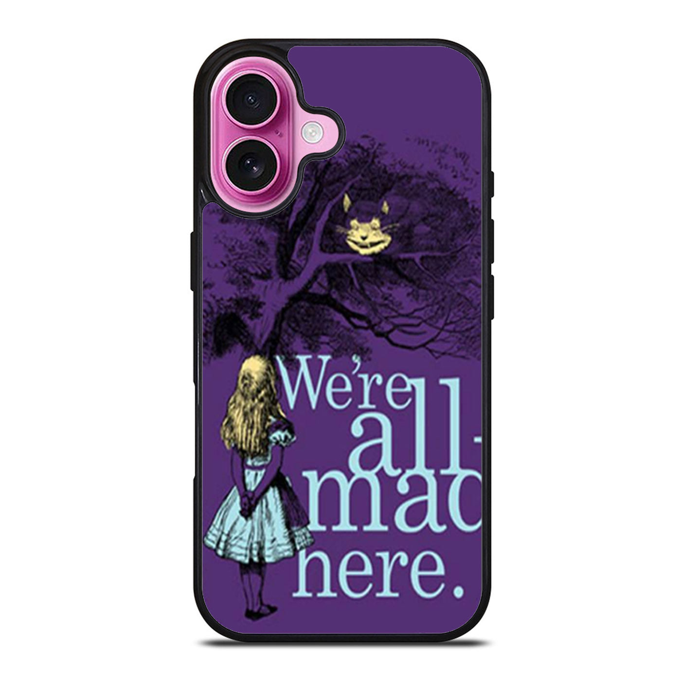 Alice In Wonderland Purple iPhone Case Cover