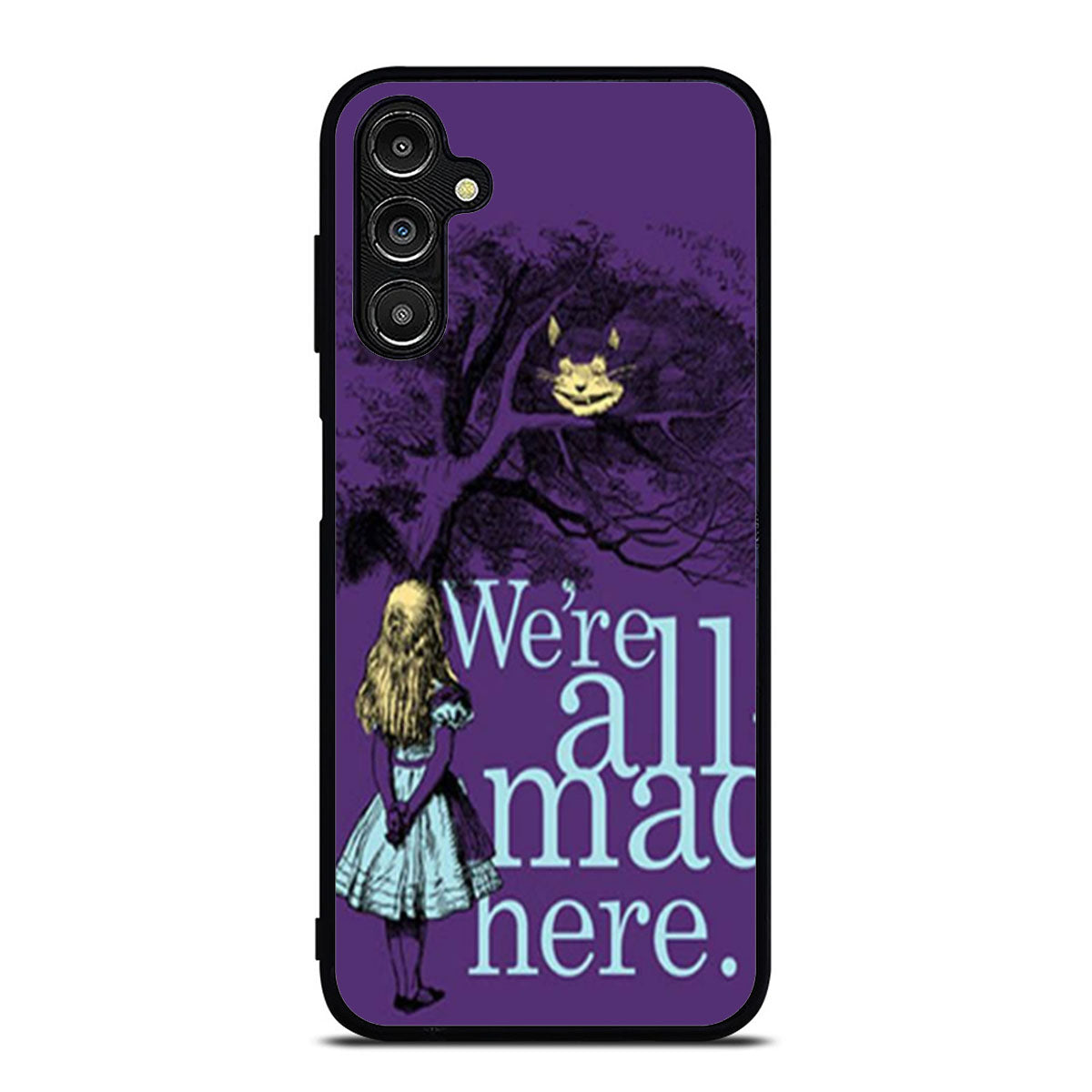 Alice In Wonderland Purple Samsung A16 Case