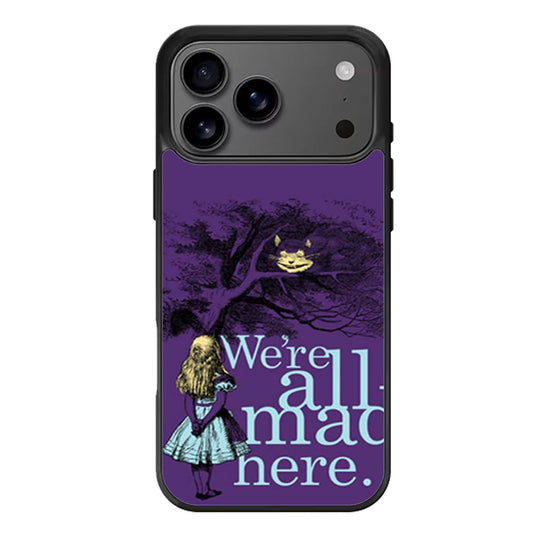 Alice In Wonderland Purple iPhone 17 Pro Max Case