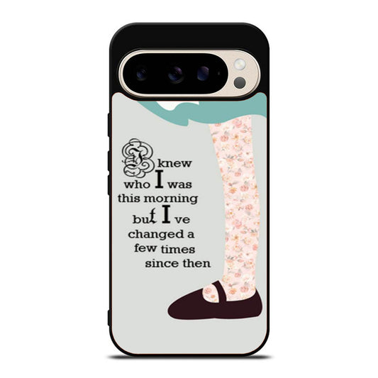 Alice In Wonderland Quote Google Pixel 9 Pro Case