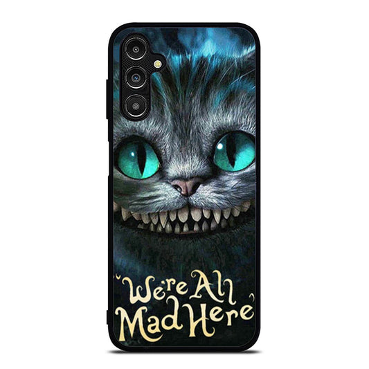 Alice In Wonderland Were All Mad Here Samsung A16 Case