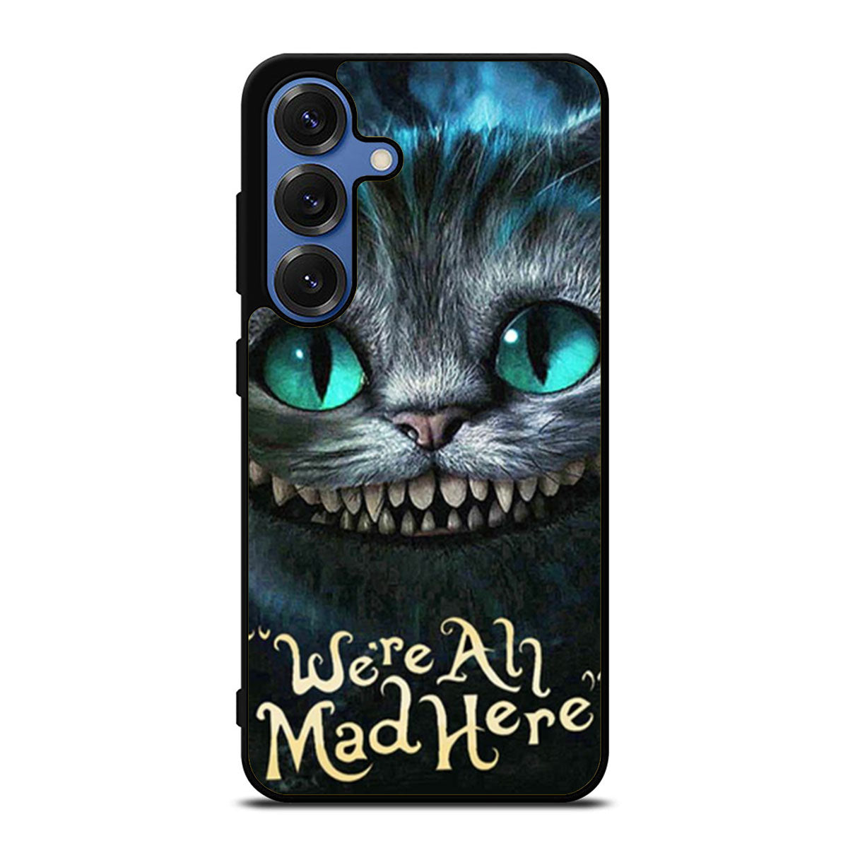 Alice In Wonderland Were All Mad Here Samsung S25 Ultra Case