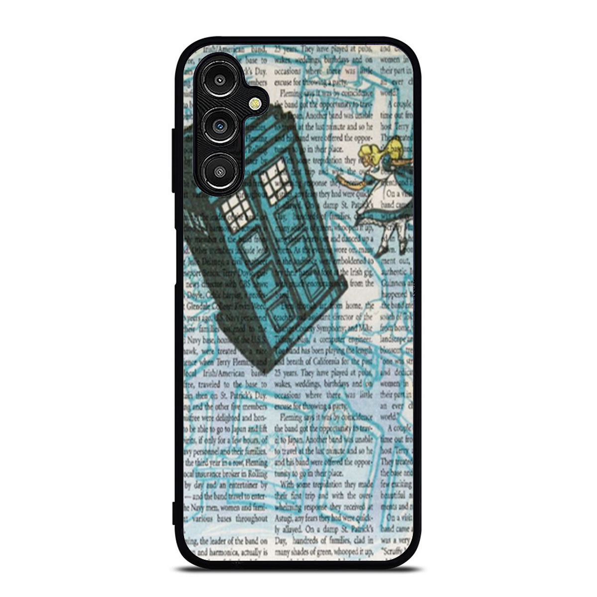 Alice In Wonderland Tardis Doctor Who Samsung A16 Case