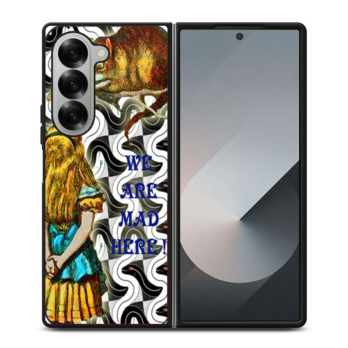 Alice The Cheshire Samsung Z Fold 6 Case