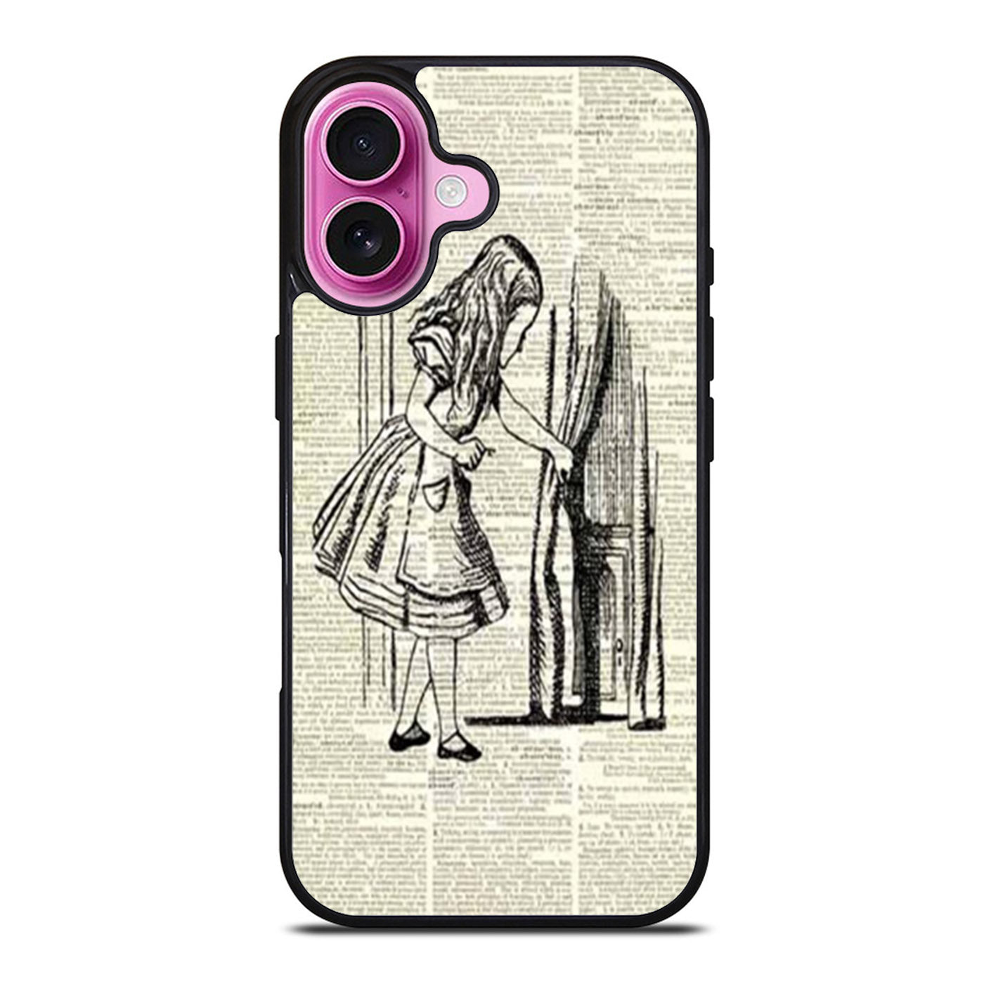 Alice in Wonderful Dictionary iPhone Case Cover
