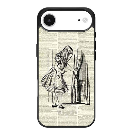 Alice in Wonderful Dictionary iPhone Air Case
