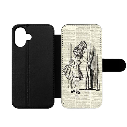 Alice in Wonderful Dictionary Wallet iPhone Case