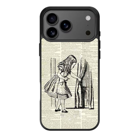 Alice in Wonderful Dictionary iPhone 17 Pro Max Case