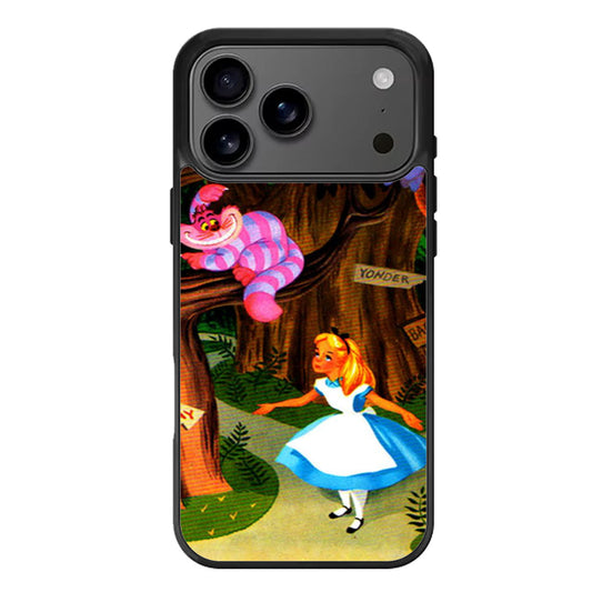 Alice in Wonderland Cheshire Cat Two iPhone 17 Pro Max Case