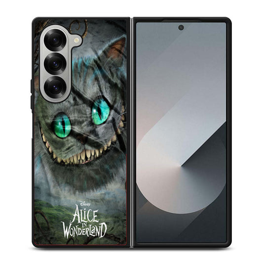 Alice in Wonderland Cheshire Cat Samsung Z Fold 6 Case