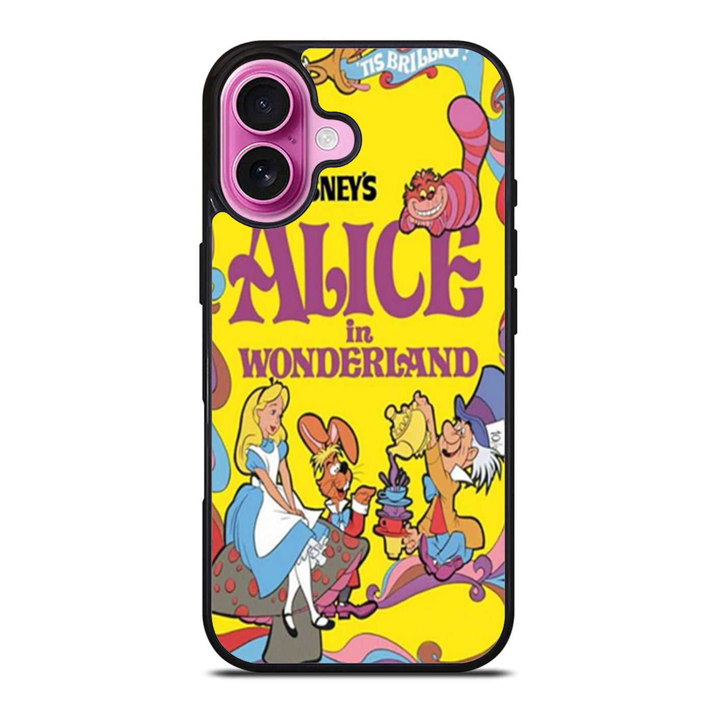 Alice in Wonderland Disney Cover Book iPhone Case Cover