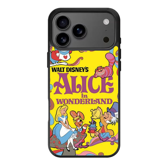 Alice in Wonderland Disney Cover Book iPhone 17 Pro Max Case