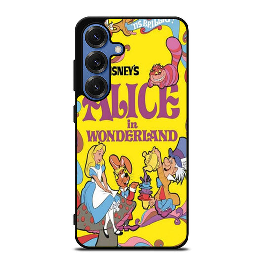 Alice in Wonderland Disney Cover Book Samsung S25 Ultra Case