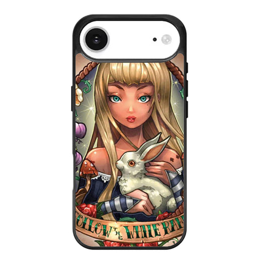 Alice in Wonderland Follow The White Rabbit iPhone Air Case