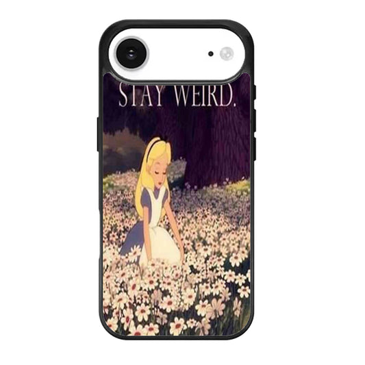 Alice in Wonderland Stay Weird iPhone Air Case