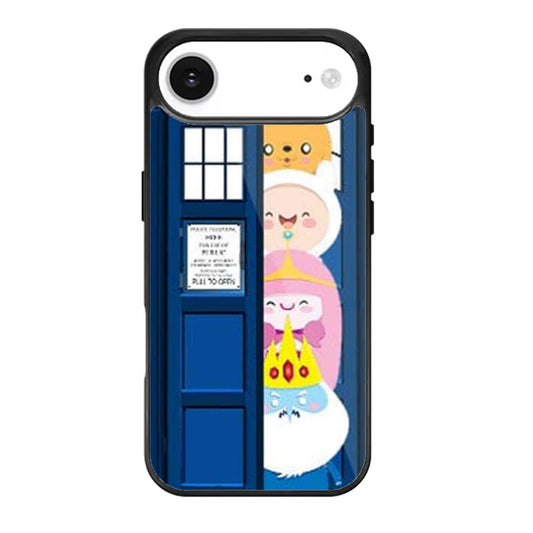 All Character Adventure Time in Tardis Dr Who iPhone Air Case