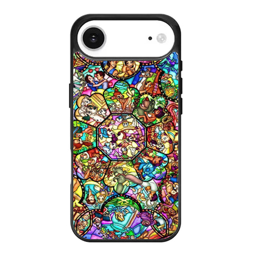 All Disney Heroes Stained Glass iPhone Air Case