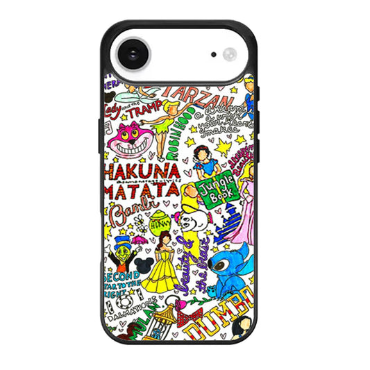 All Disney Princesses Collage iPhone Air Case