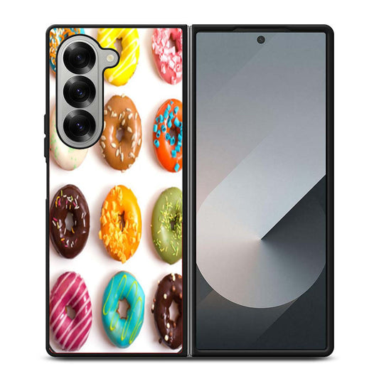All Donuts Samsung Z Fold 6 Case