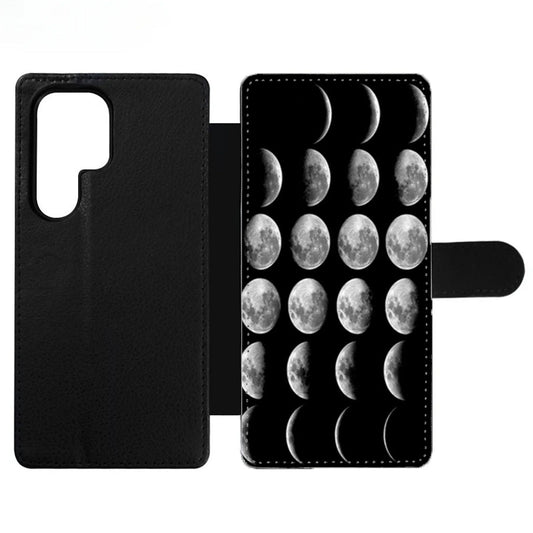 All Moon Phases Wallet Samsung Case