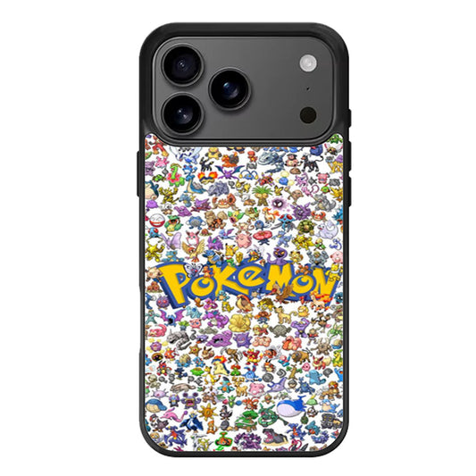 All Pokemon Considered iPhone 17 Pro Max Case