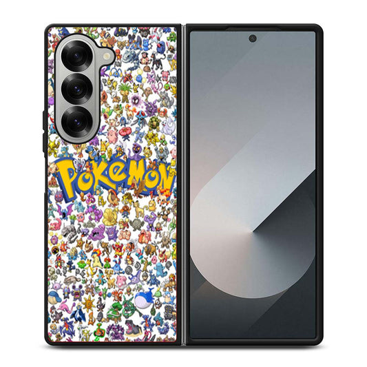 All Pokemon Considered Samsung Z Fold 6 Case