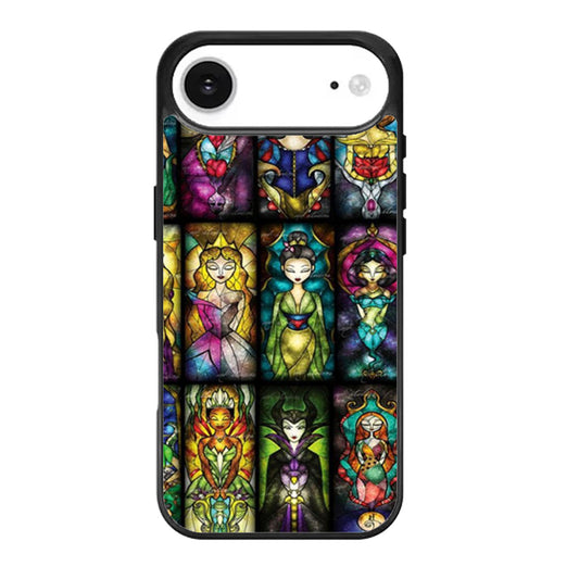 All Princess Disney Stained Glass iPhone Air Case