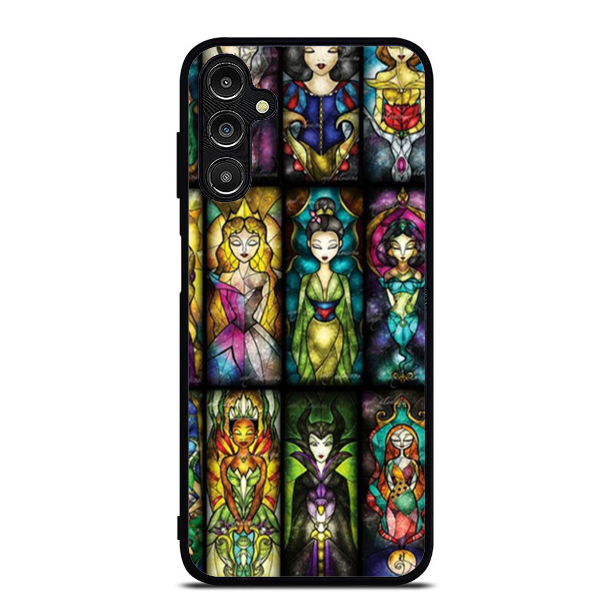 All Princess Disney Stained Glass Samsung A16 Case