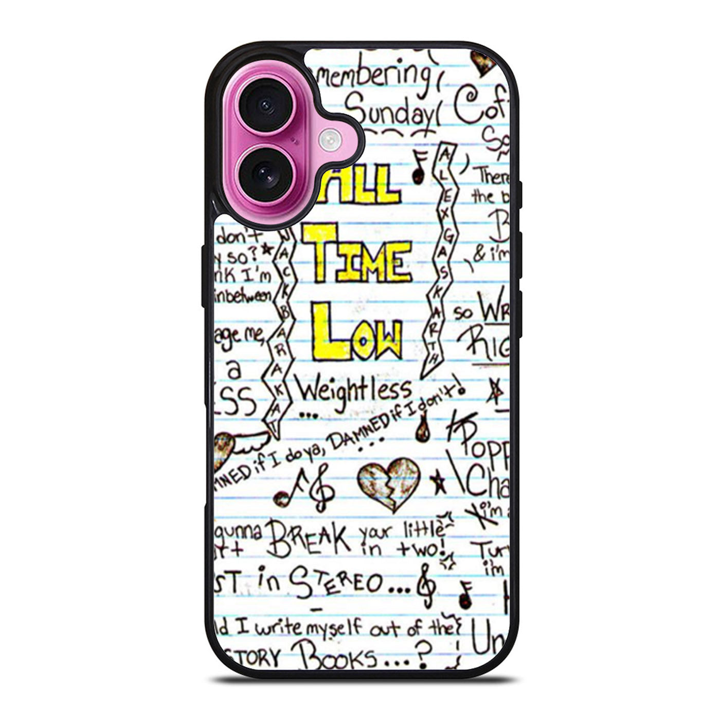 All Time Low Collage Two iPhone Case Cover