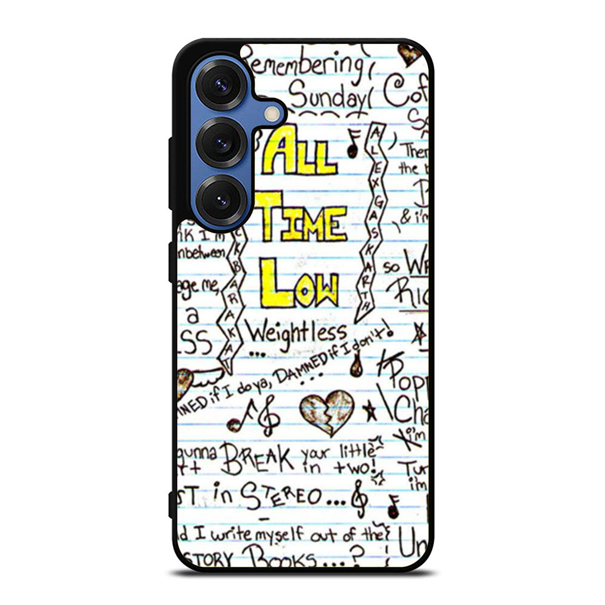All Time Low Collage Two Samsung S25 Ultra Case