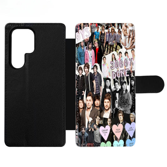 All Time Low Collage Wallet Samsung Case