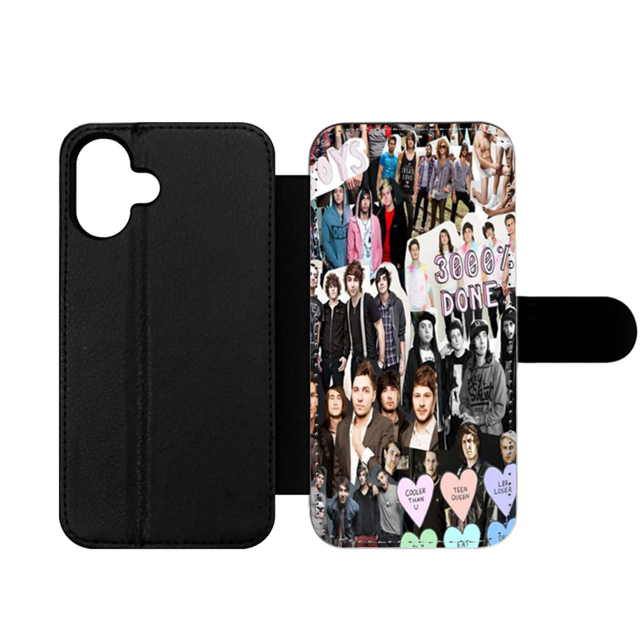 All Time Low Collage Wallet iPhone Case