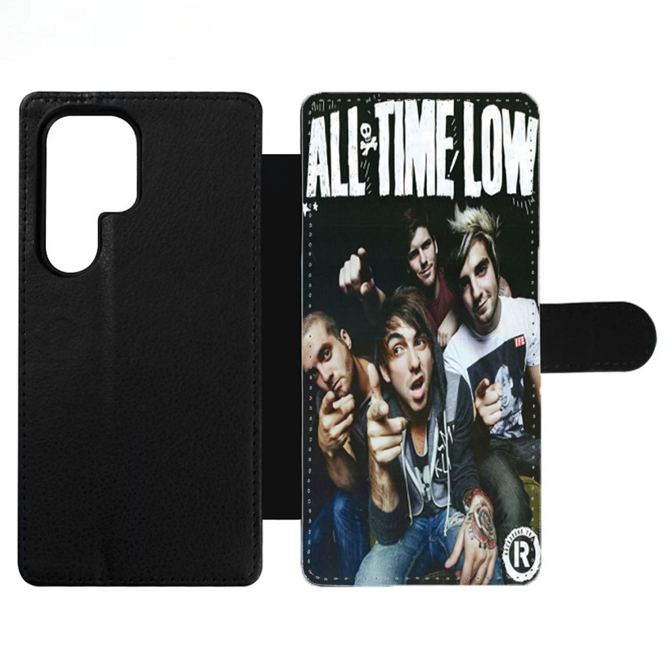 All Time Low Design Wallet Samsung Case