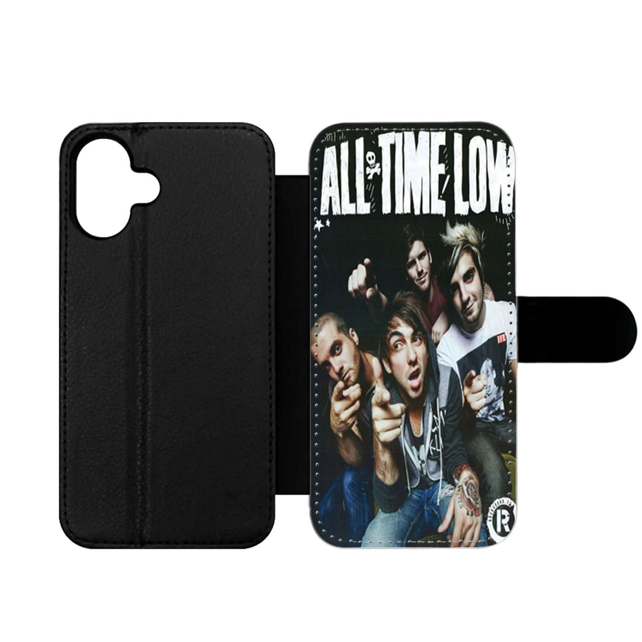 All Time Low Design Wallet iPhone Case